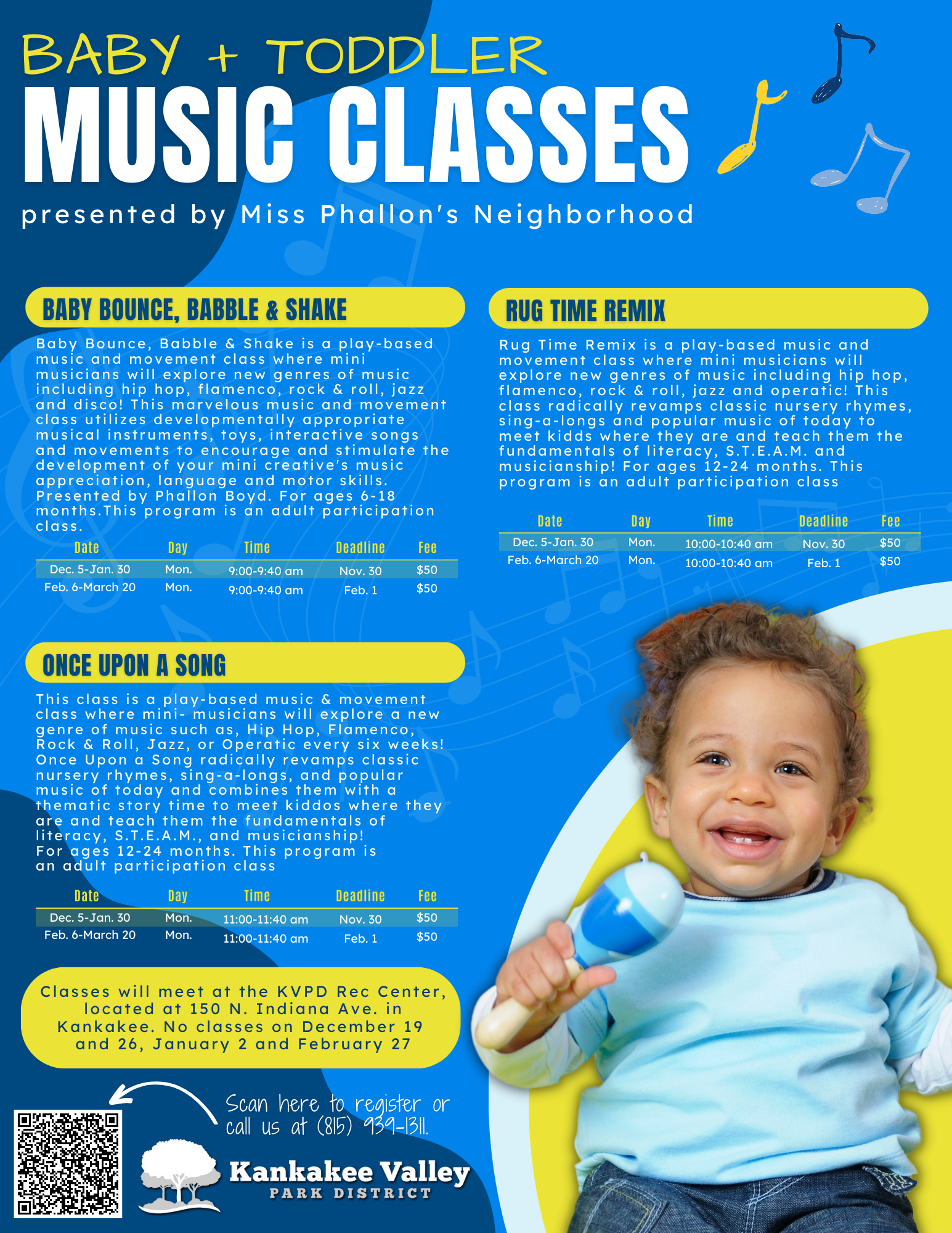 Rug Time Remix Dec 05, 2022 Kankakee Valley Park District